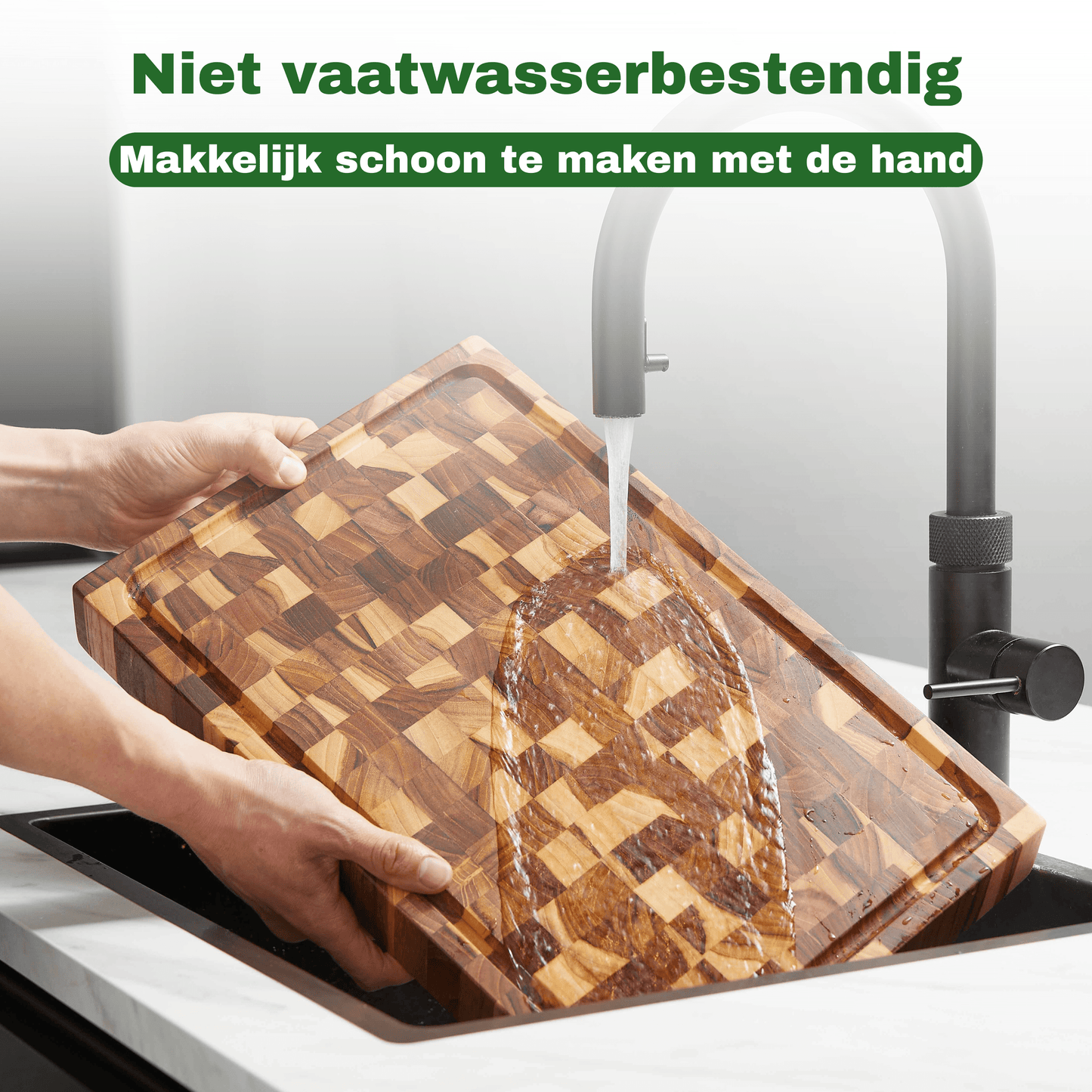 Snijplank - Hakblok - Teakhout