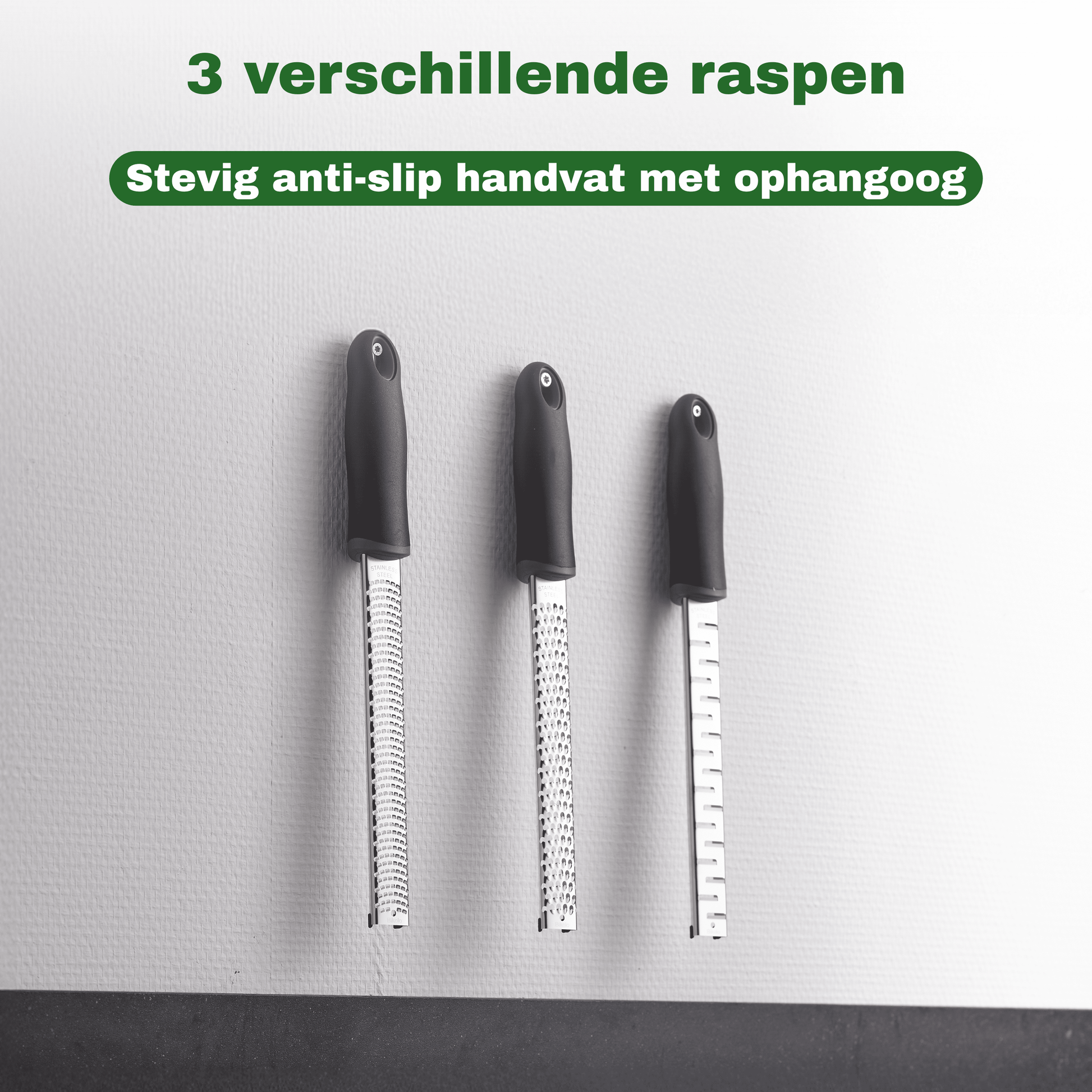 kaasrasp met antislip handvat
