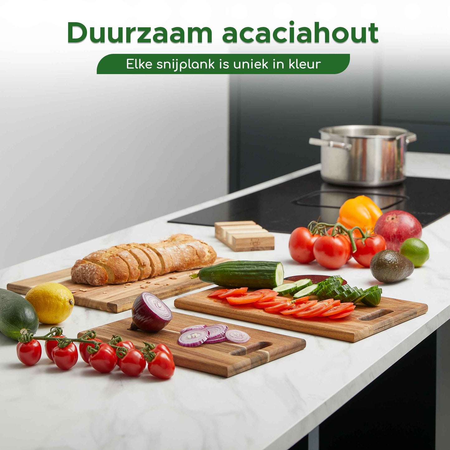Snijplanken Set 3-Delig - Acaciahout