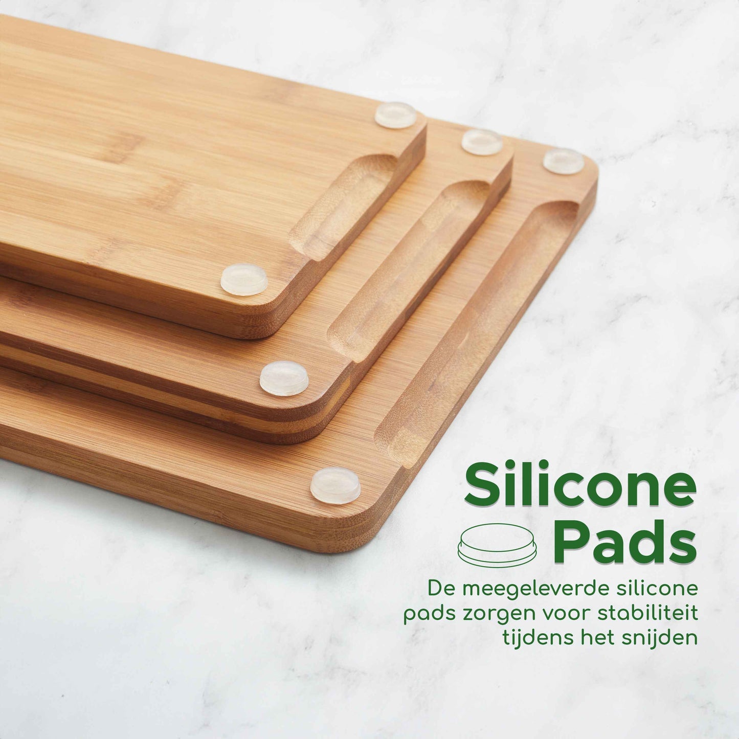 Snijplanken Set 3-Delig - Bamboe