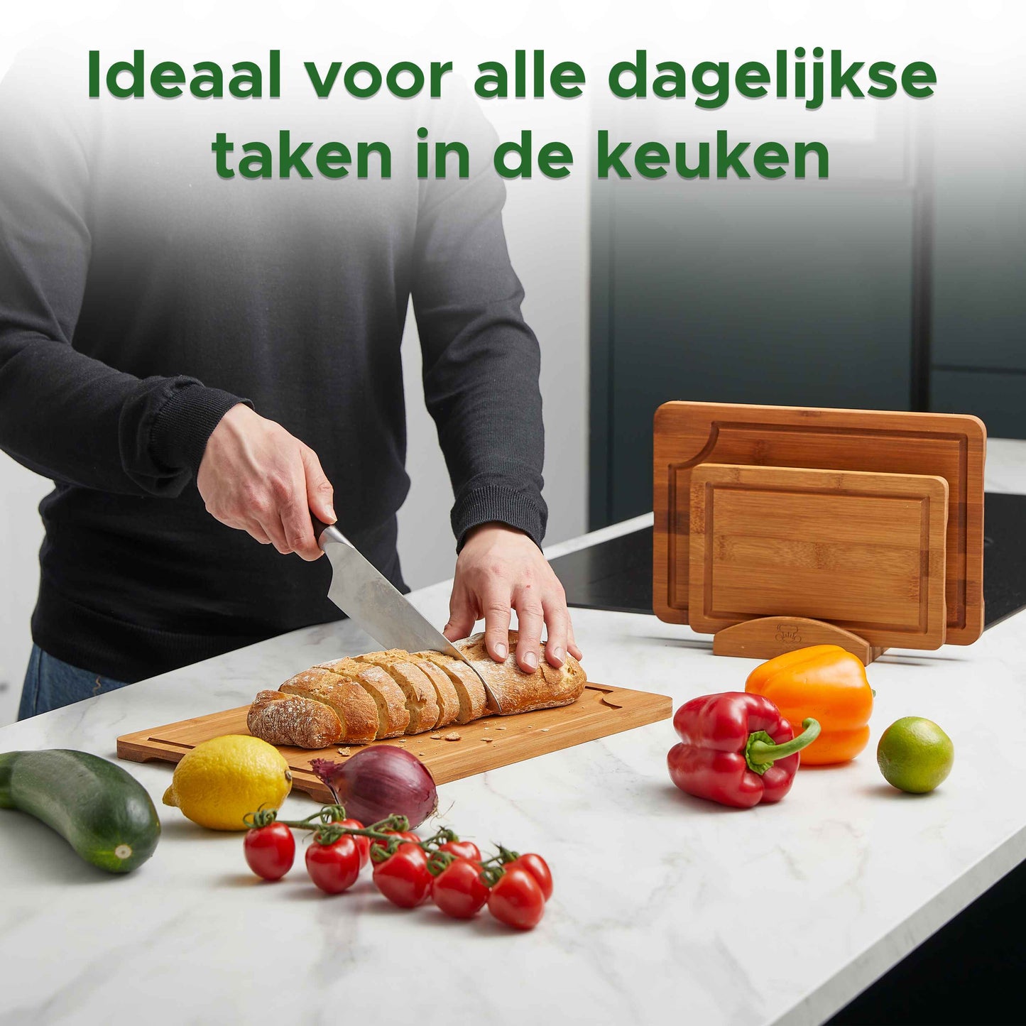 Snijplanken Set 3-Delig - Bamboe