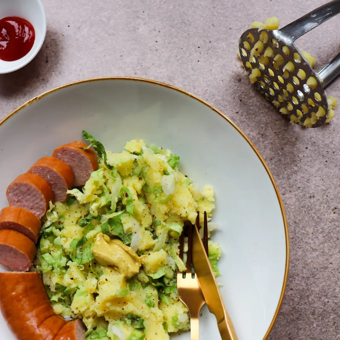 andijviestamppot recept