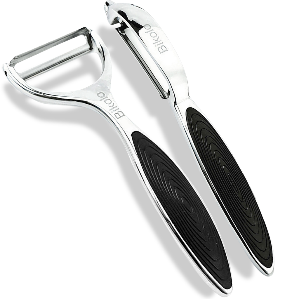 Bikolo® Dunschiller Set – I- & Y-model – Aardappelschiller & Groenteschiller