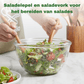 houten saladevork en houten saladelepel