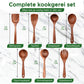 houten spatelset ideaal voor in elke keuken