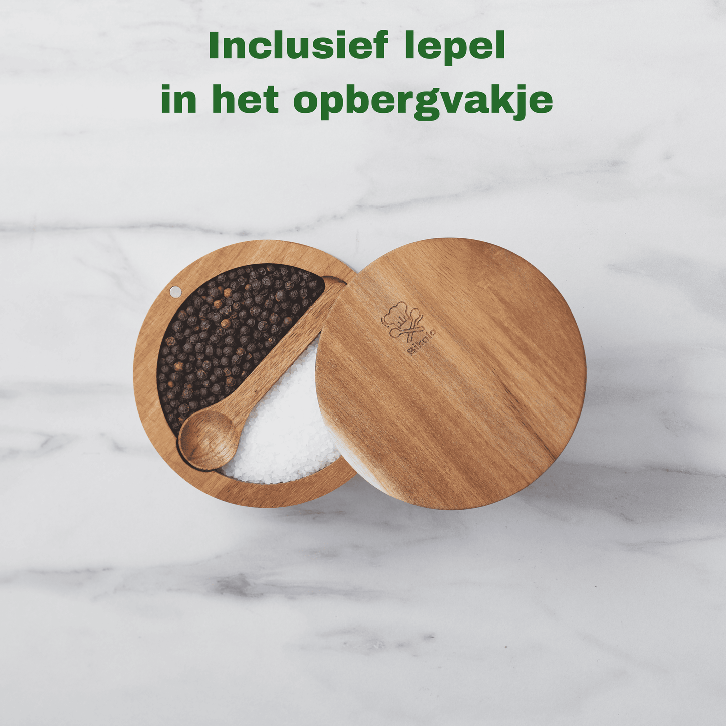 Bikolo® Peper en Zout Opbergbakje