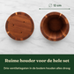 Bikolo® Houten Keukengerei Set 10-Delig met Houder – Teakhout