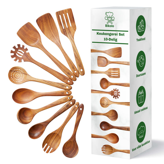 Bikolo® Keukengerei Set 10-Delig