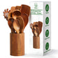 Bikolo® Keukengerei Set 10-Delig + Houder