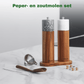 Peper- en Zoutmolen Set - Hout - Marmer