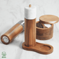 Peper- en Zoutmolen Set - Hout - Marmer
